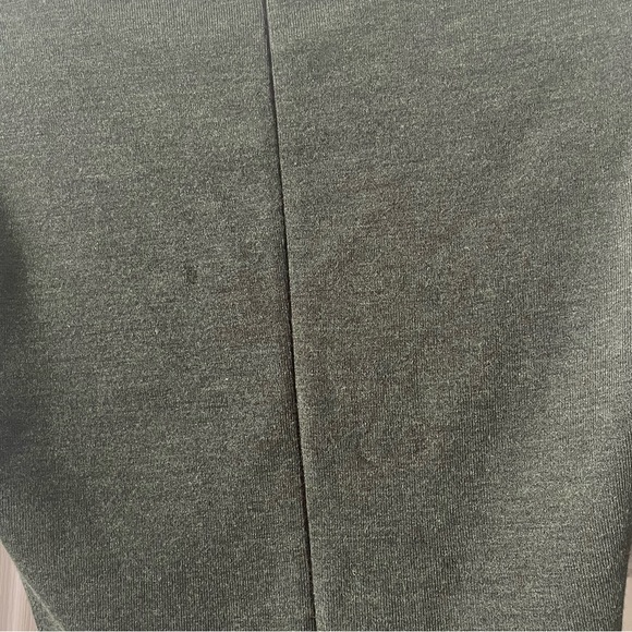 Vintage long sleeve wool blend olive green ALAIA BODYSUIT: SZ S - Picture 4 of 5